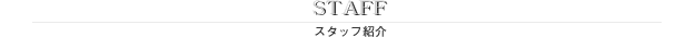 スタッフ紹介